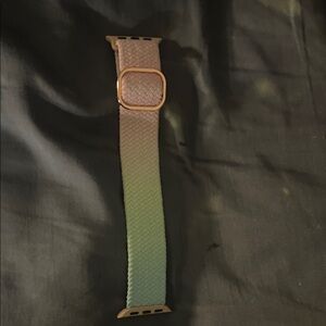 Elegant Gradient Woven Watch Band
